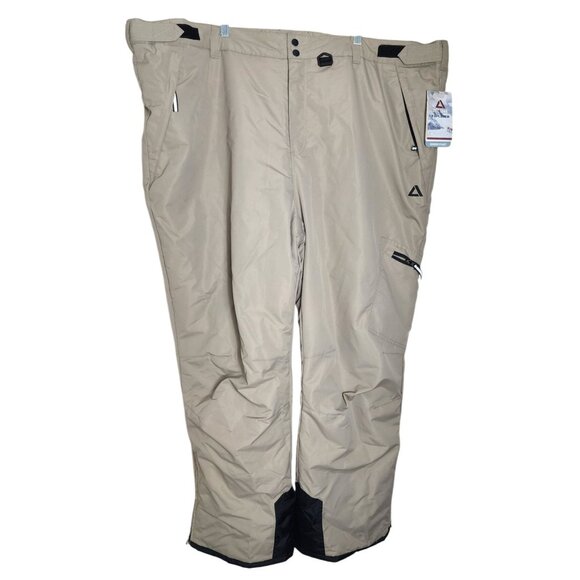 Tec-One Explorer 4XL Cashew Core Ski & Snowboarding Pants – Water Resistant - Picture 1 of 16